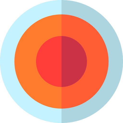 Rec music and multimedia red button rec icon