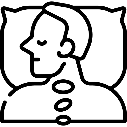 Massage hobbies and free time hot stone stone icon