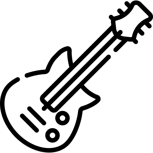 Playing music playing musical acoustic guitar icon