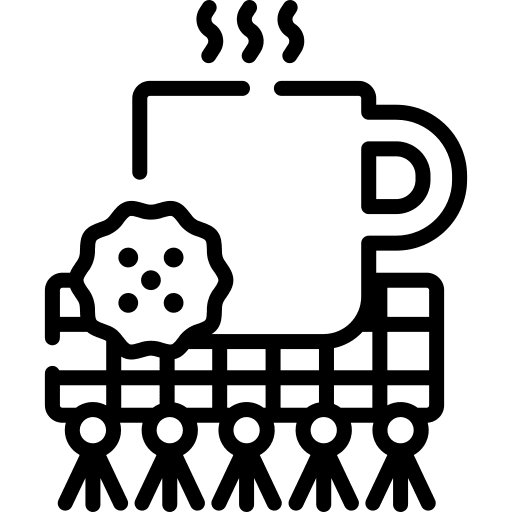 Drink hobbies and free time hot drink warm icon