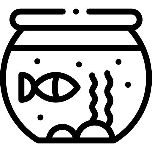 Aquarium animals sea life nature icon