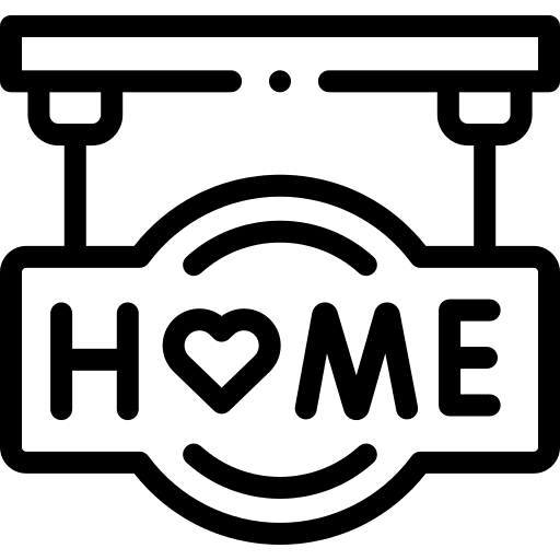 Home home house people icon