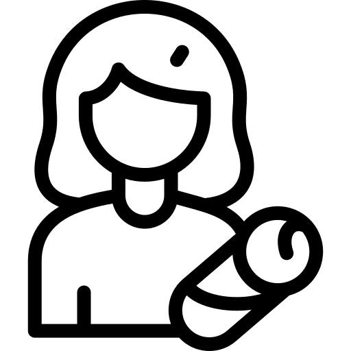 Mother mother love son icon