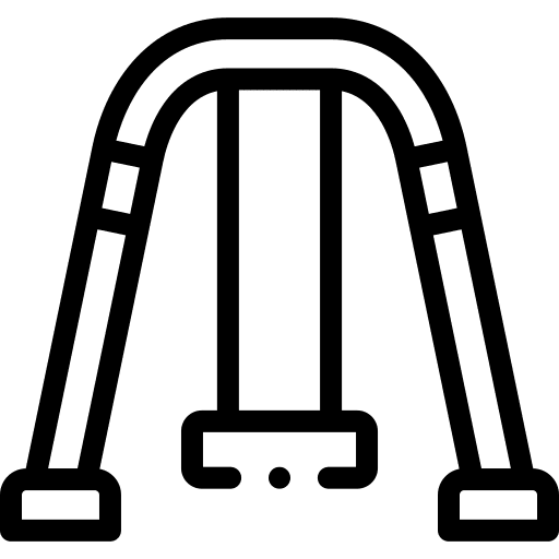 Swing playground furniture swing icon