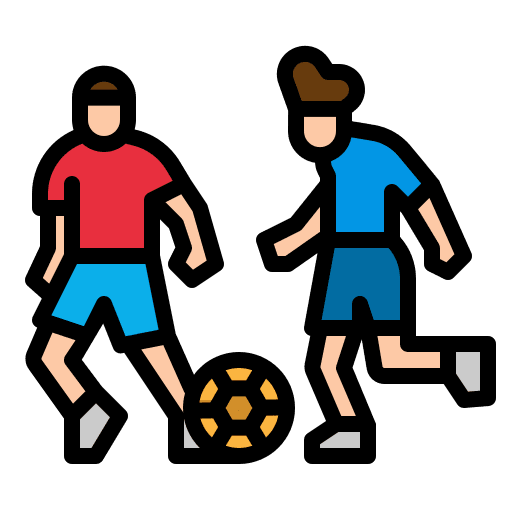 Football players sports and competition player football players icon