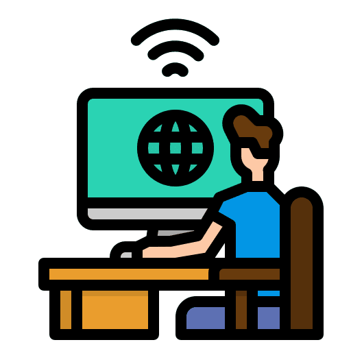 Computer web programming computer internet icon