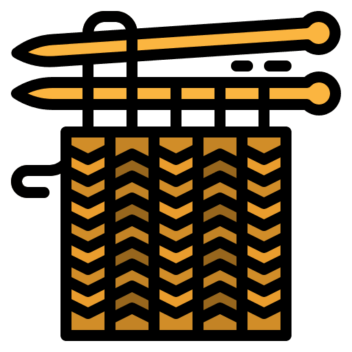 Knitting knitting hobbies and free time craft icon