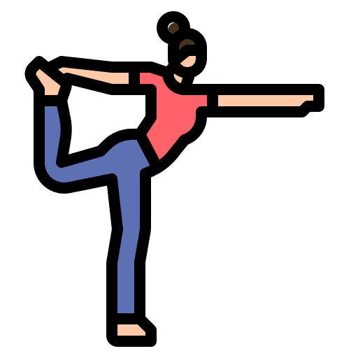 Yoga wellness relaxing meditation icon
