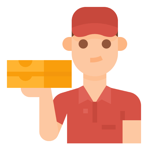 Delivery delivery service food icon