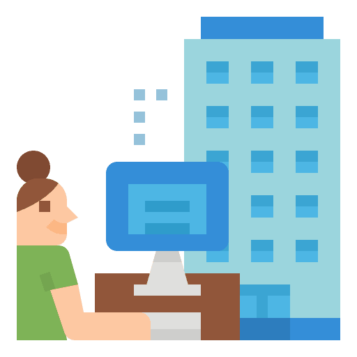 Remote network computer smart icon