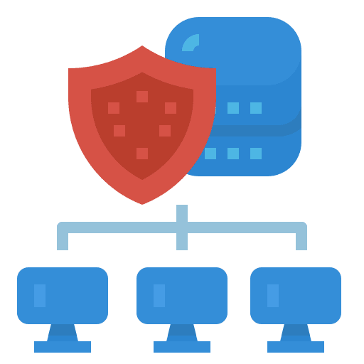 Security working technology security icon