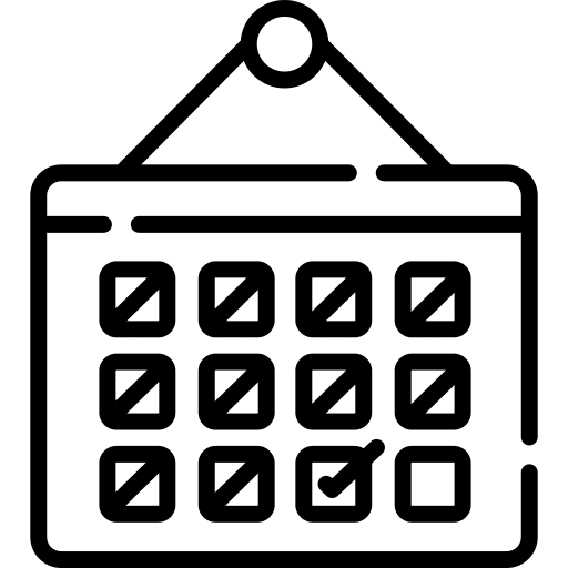 Calendar schedule calendar interface icon