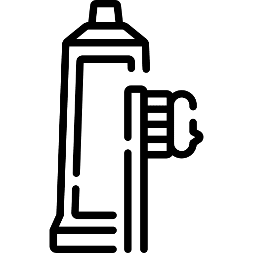 Toothbrush travel toothbrush dentist icon