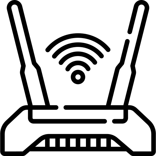 Wireless router travel access point electronics icon