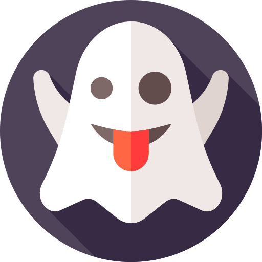 Ghost smileys emoji expression icon