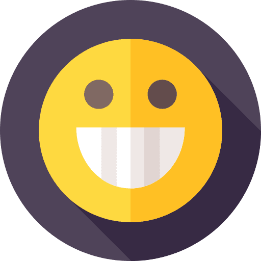 Happy expression happy emoji icon