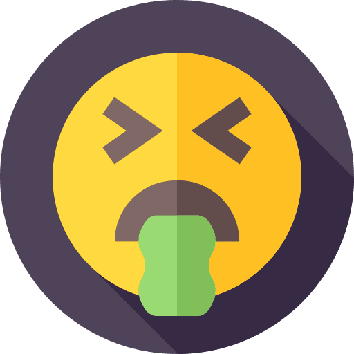 Barf expression barf emoji icon