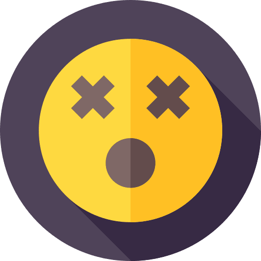 Dead emoji dead emoticon icon