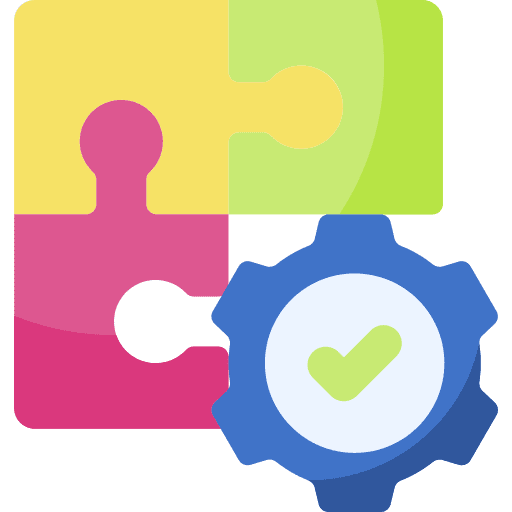 Problem solving problem solving game cogwheel icon