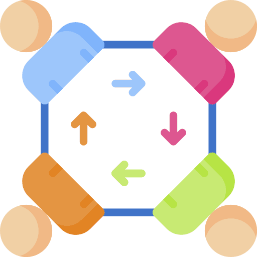 Teamwork leader teamwork group icon