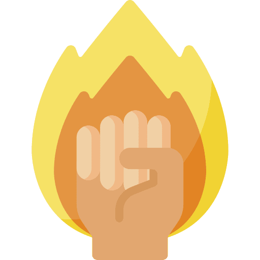 Motivation empowerment hands and gestures motivation icon
