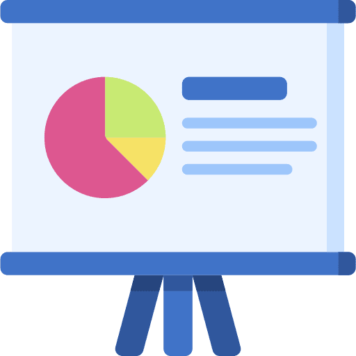 Presentation business chart business and finance icon