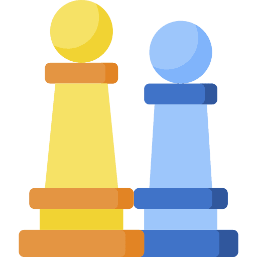 Strategy chess piece strategy business and finance icon
