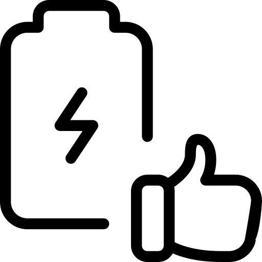 Feedback feedback battery level electronics icon