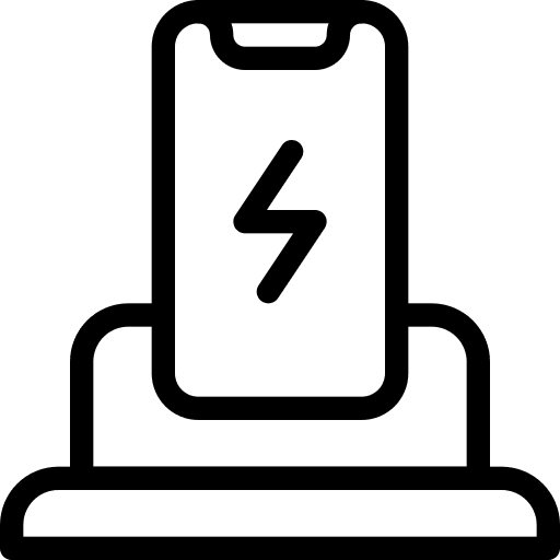 Phone dock phone dock cell phone charger icon