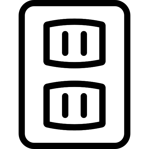 Plug electricity electric socket electronics icon