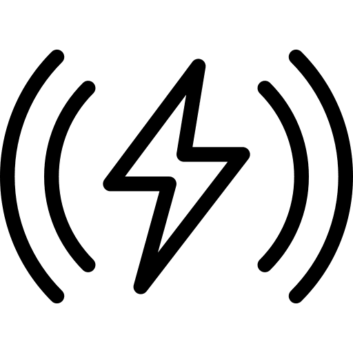 Wireless charging power electronics wireless icon