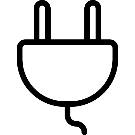 Cable charging connection usb charger icon