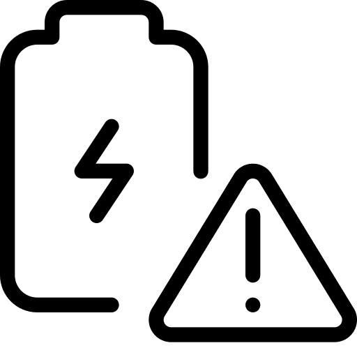 Erroe technology charge electronics icon