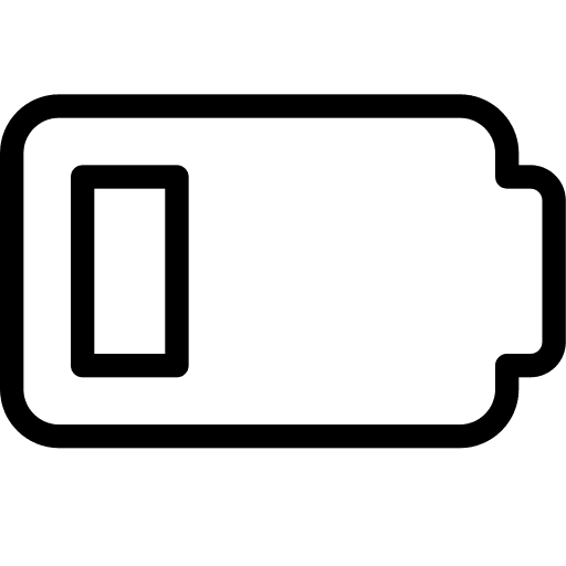 Battery status battery status electronics low icon