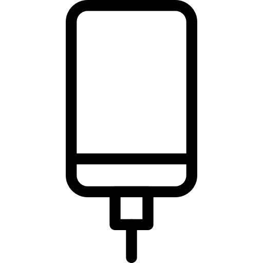 Connected communications electronics charge icon