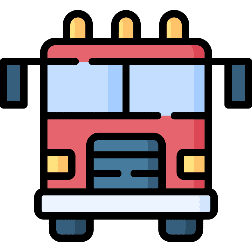 Fire truck emergency fire truck icon