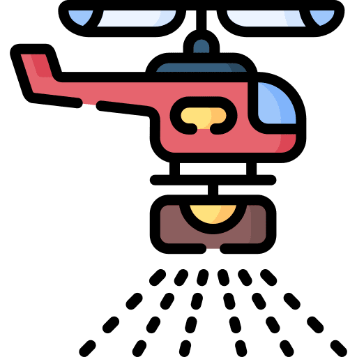 Helicopter rescue helicopter water icon