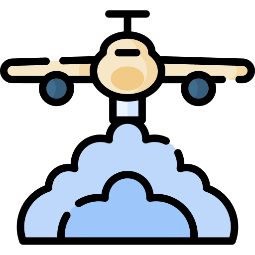 Plane fire firefighter plane icon