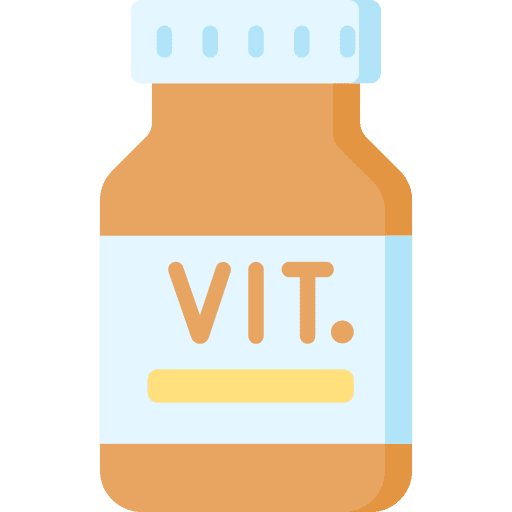 Vitamins healthcare and medical vitamins supplements icon
