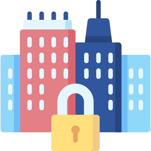 Lockdown healthcare and medical covid protection icon