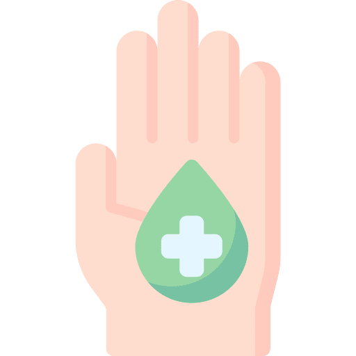 Clean clean hygiene hand washing icon