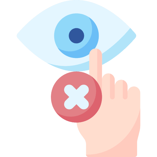 Dont touch dont touch face no touch transmission icon