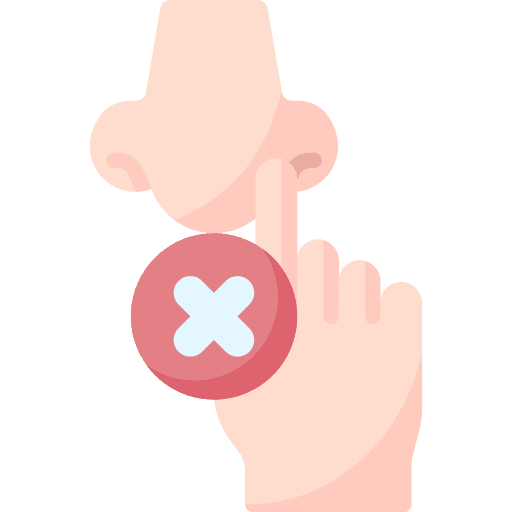 Dont touch signal dont touch forbidden icon