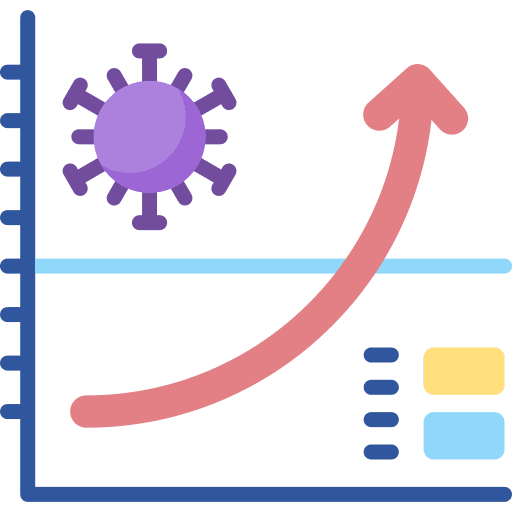 Statistics info statistics healthcare and medical icon