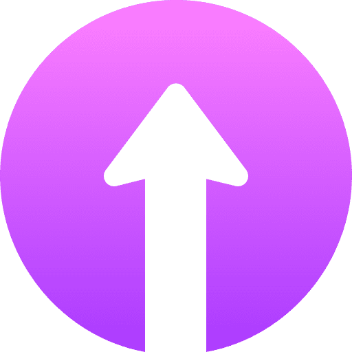 Up arrow interface bidirectional transfer icon