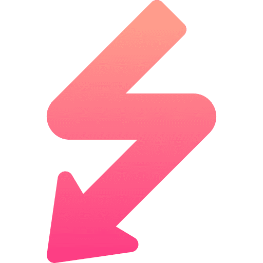 Arrow lightning bolt arrows arrow icon