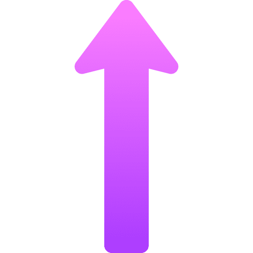 Up arrow ascendant ascending up arrow icon
