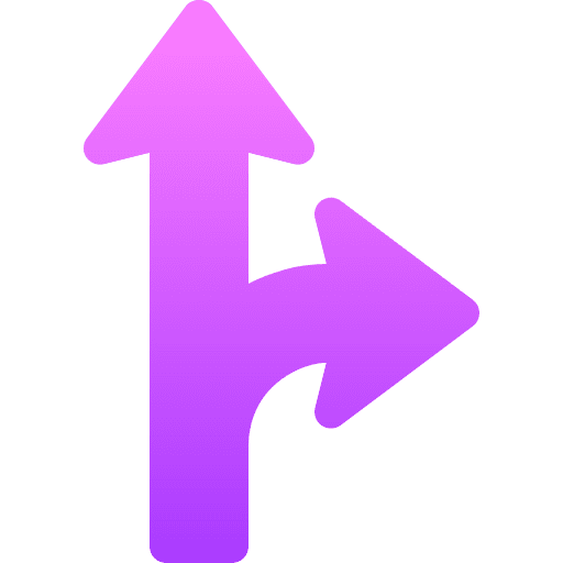 Up arrow double right angle right arrow icon