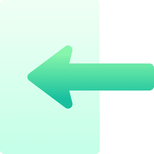 Left arrow back direction left arrow icon