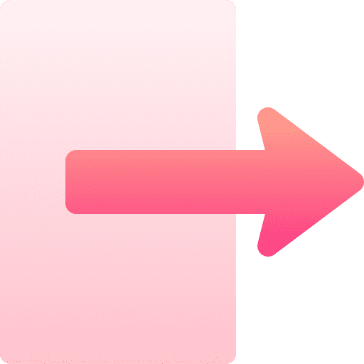 Right arrow right arrow trajectory point to icon